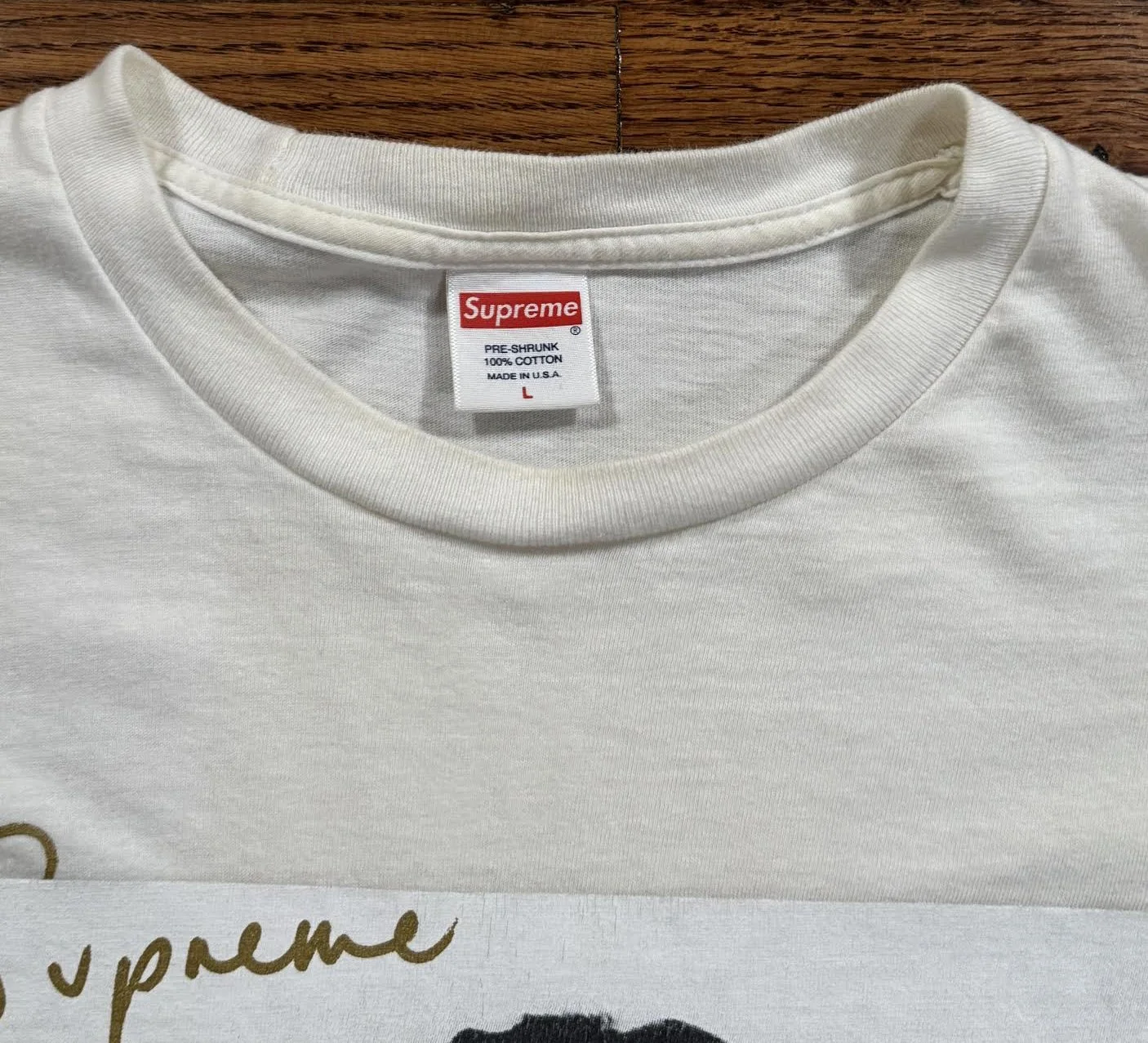 Supreme Sade SS17 Your Love Is King White T Shirt (Size L) — RootsBK